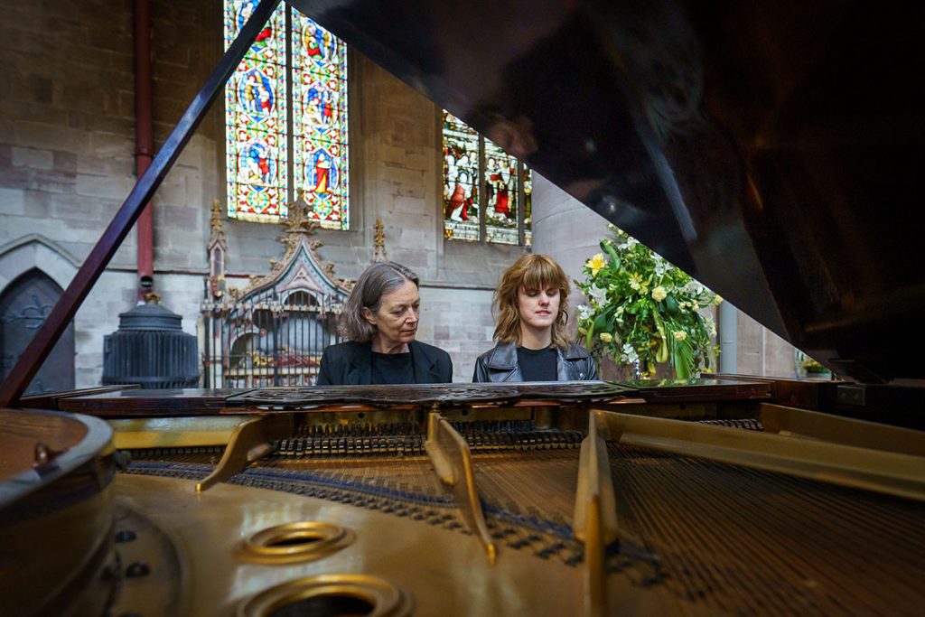 Cara and Rachel Hereford Cathedral